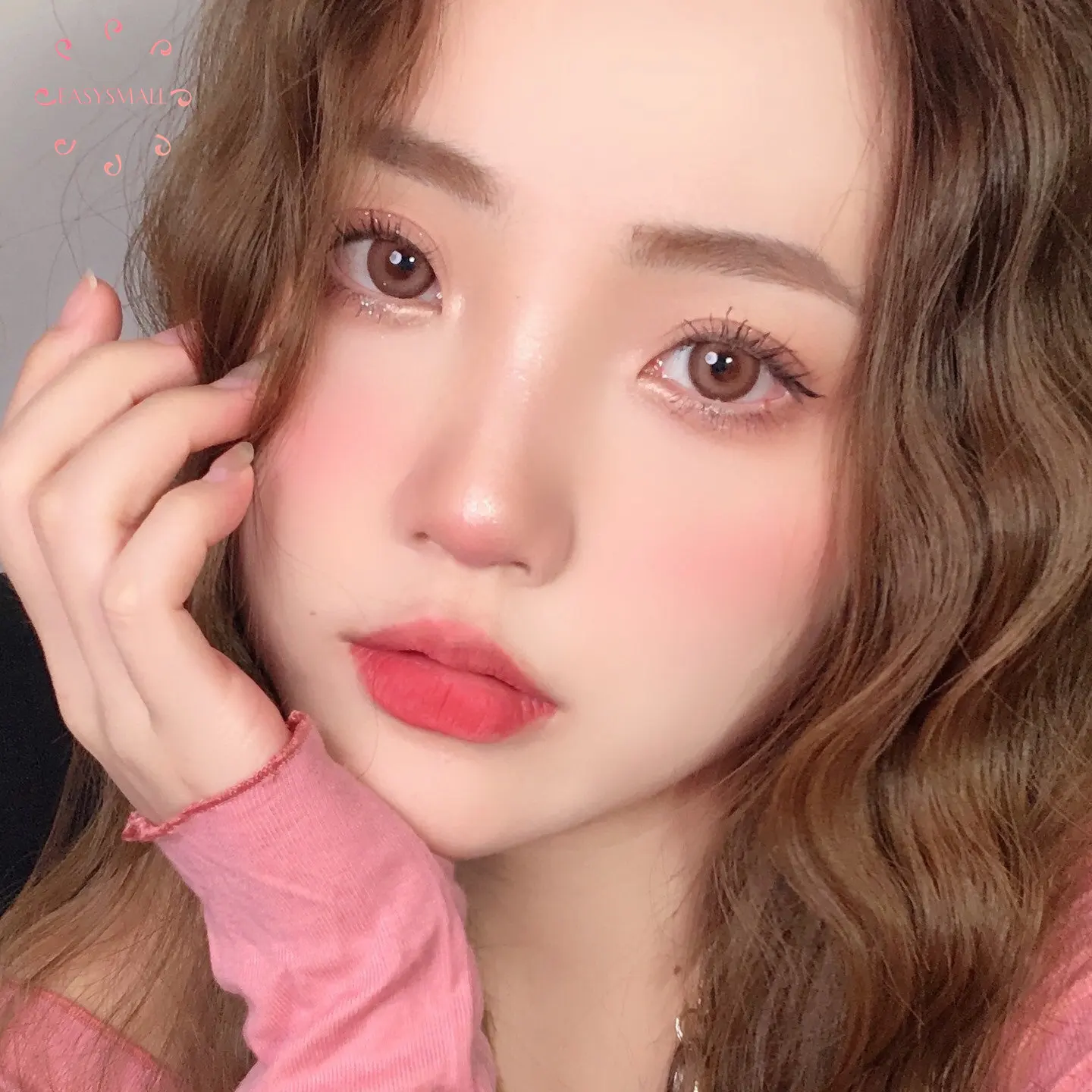 Easysmall ночное небо оранжевые коричневые контактные линзы для глаз Высокое