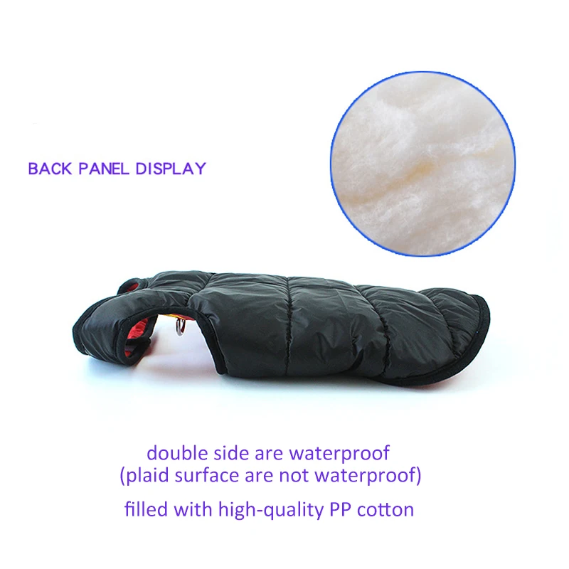 Зимняя одежда для домашних питомцев куртка маленьких средних и больших собак