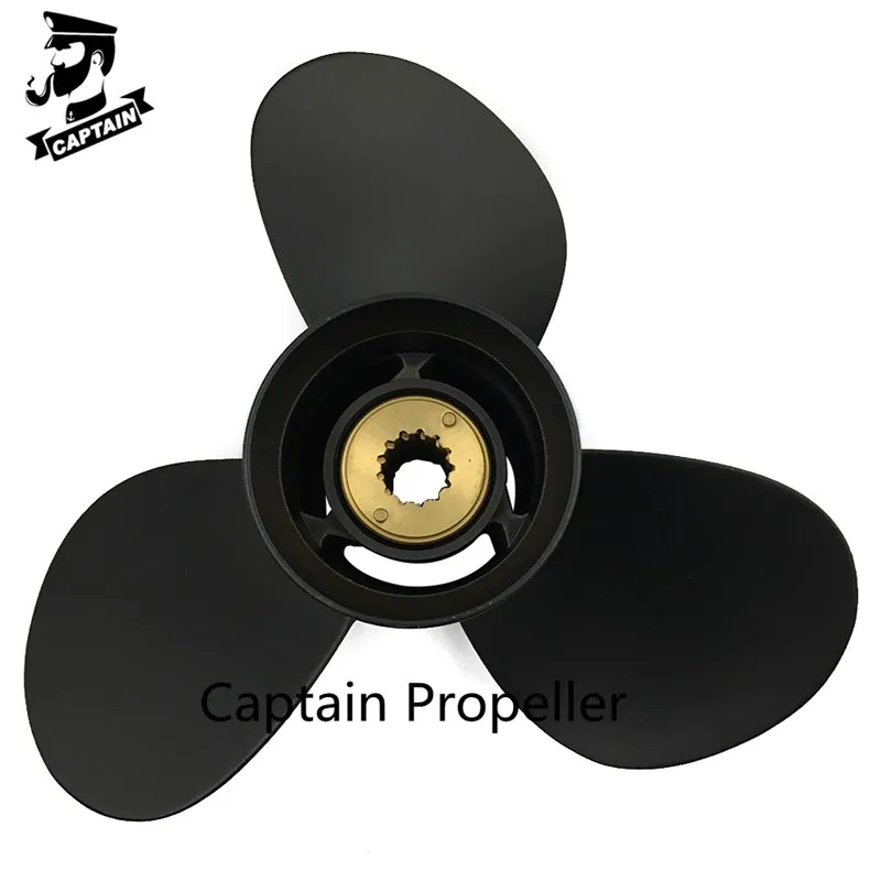 

11 3/8x12 Outboard Propeller Fit Mercury Engines 25-70HP Aluminum 13 Tooth Spline RH 48-855856A5