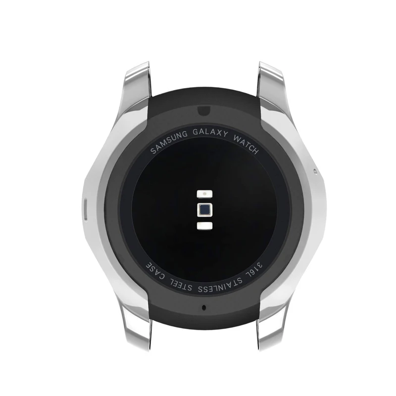 Protector Case for samsung Galaxy watch 46mm Gear S3 Frontier Cover soft TPU plated All Around protective frame Accessories|Ремешки для