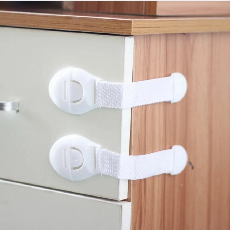 

3Pcs/Lot Baby Child Safety Boxes Lock Protection Locking Drawer Doors for Children Toddler Kids Plastic Safety Cabinet Locks