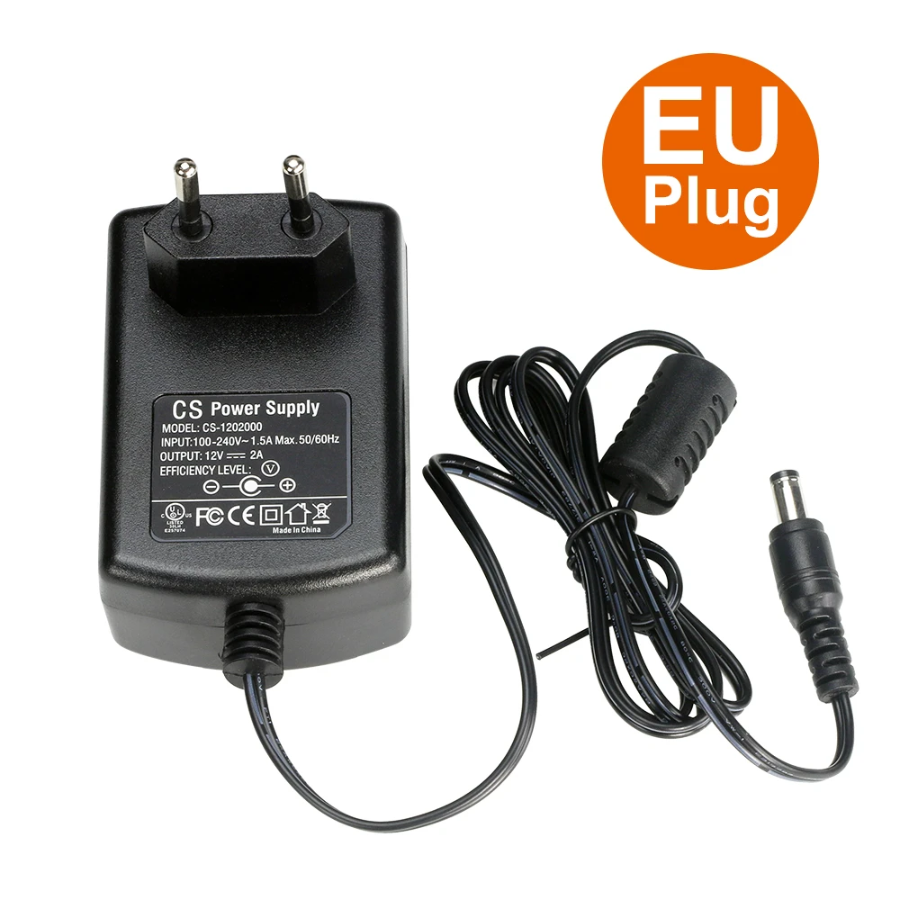 ANPWOO DC 12V 2A адаптер питания Профессиональный преобразователь безопасности EU / US UK AU