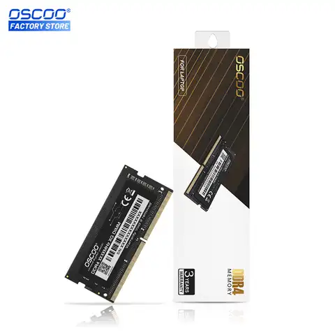 ОЗУ OSCOO DDR 4 ГБ 8 ГБ 16 ГБ DDR4 Memoria для ноутбука Sodimm Rams 2400 МГц 2600 МГц память для ноутбука