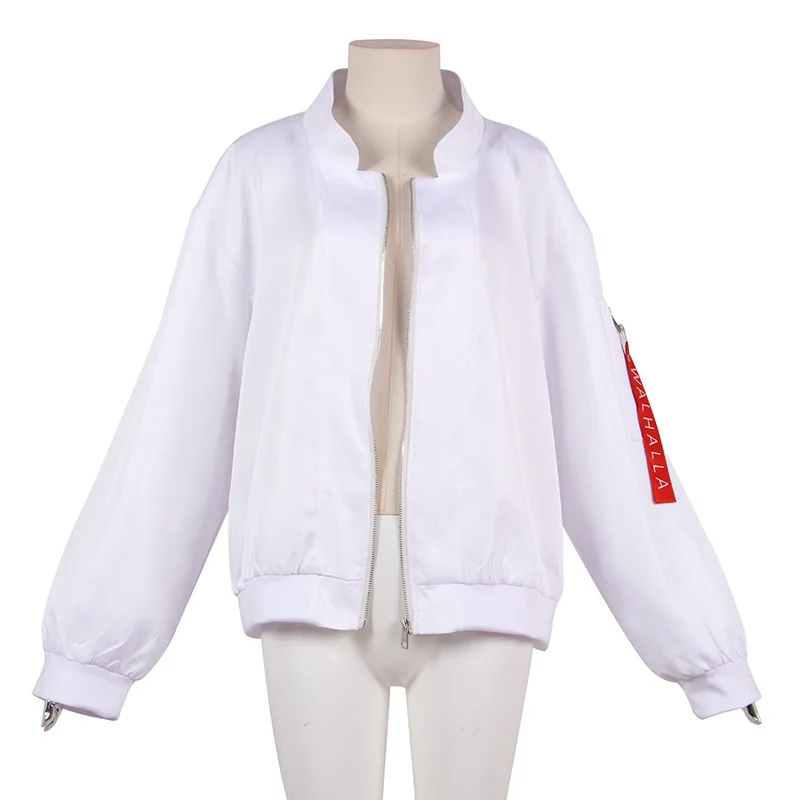 

Токийский Мстители Hanemiya Kazutora costumi Косплей cappotto bianco Valhalla Uniform cappotto da Бейсбол Mikey Draken Хэллоуин