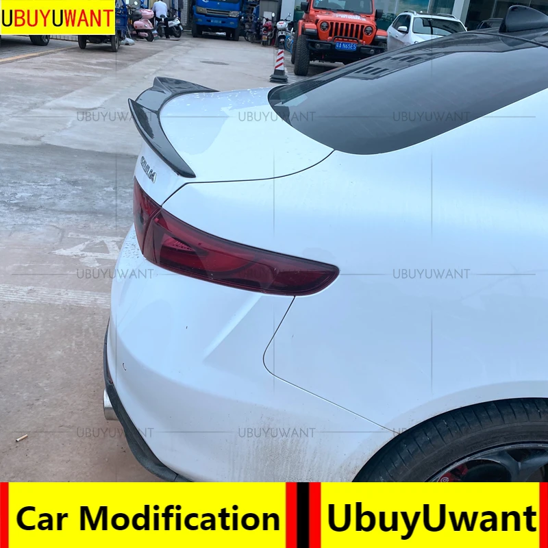 V-образный спойлер для заднего крыла UBUYUWANT 2015 - 2021 Alfa Romeo Джулия седан квадрофолье