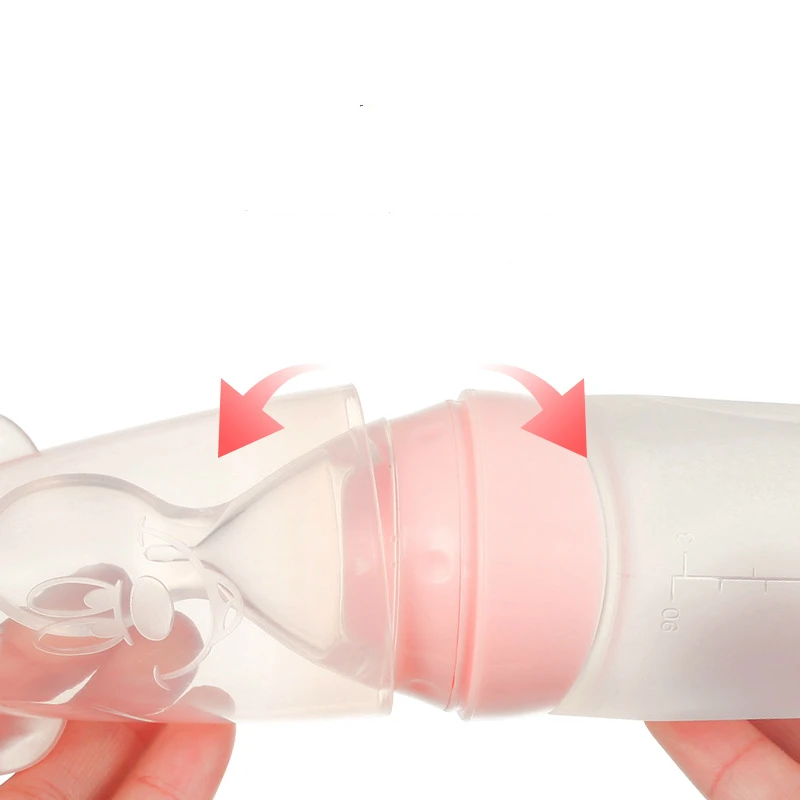 Безопасная силиконовая Мягкая ложка для риса Детская кормушка детское питание