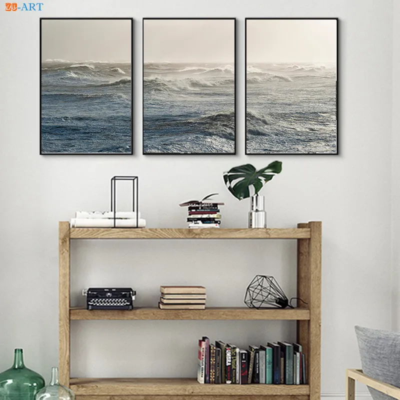 Океан плакат волны Пляжная стена фотообои Австралия БЕРЕГОВОЕ искусство