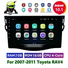 2G + 32G 9 ''2din Android 10 автомобиля без DVD проигрыватель для Toyota RAV4 для Toyota Previa Rav 4 2007 2008 2009 2010 2011 автомобиль радио GPS навигацией, Wi-Fi
