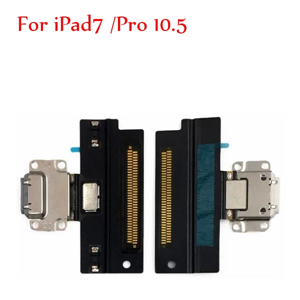 for iPad7 Pro 10.5 B Зарядный порт док-станция USB разъем гибкий кабель для iPad 2/3/4 5 Air 2 6 Mini 1 2 3 4 ленты запасные части-в мобильном телефоне - Цвет: for iPad7 Pro 10.5 B
