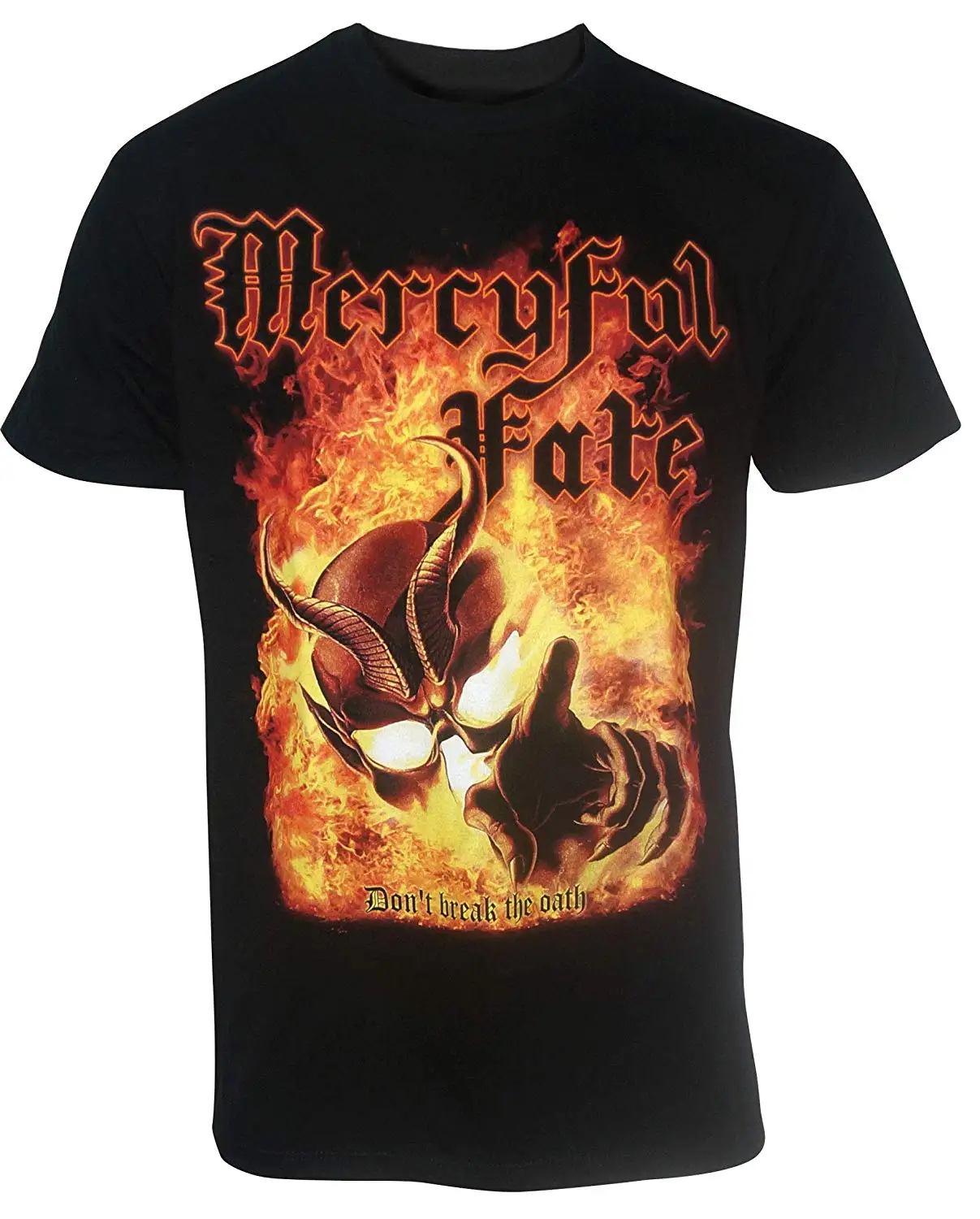 Mercyful Fate Мужская футболка с надписью Don't Break The клятва Черная унисекс wo men - купить