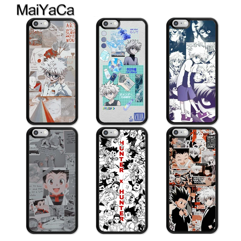 Чехол MaiYaCa Gon Killua Hunter x hunter Для iPhone 12 mini 11 Pro Max XR X XS 6S 7 8 Plus SE 2020 Coque Funda|Бамперы| |