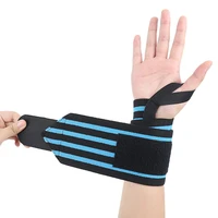 2 pcs adjustable pressure wound wrist bandage sport wrist weight lifting strap fitness gym wrap bandage hand support wristband