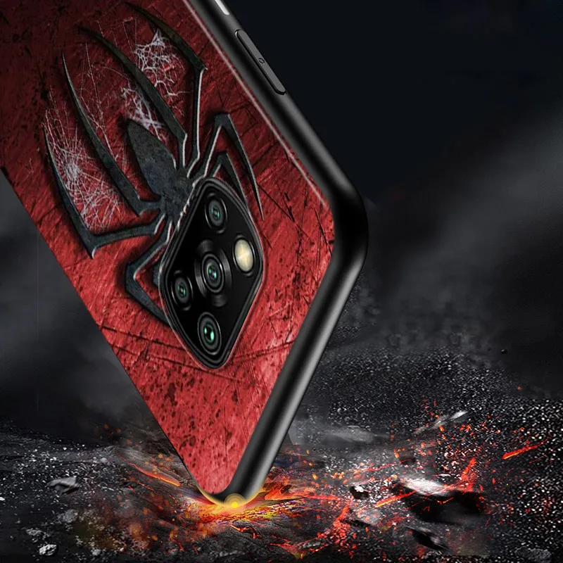iron spider man infinity war for xiaomi poco x3 gt nfc m2 x2 f2 f3 m3 f1 pro mi play mix 3 a3 a2 a1 lite soft phone case free global shipping