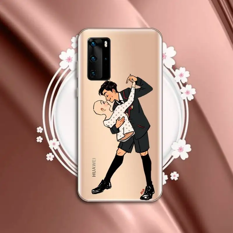 

Umbrella Academy TV Phone Case Transparent for huawei P 40 30 20 lite pro smart 2019 honor 8X 10i 10 funda