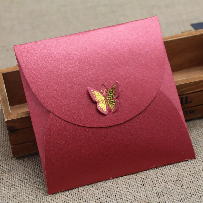 13x13 см серебристо серый конверт кофейного цвета Подарочная коробка бумажный