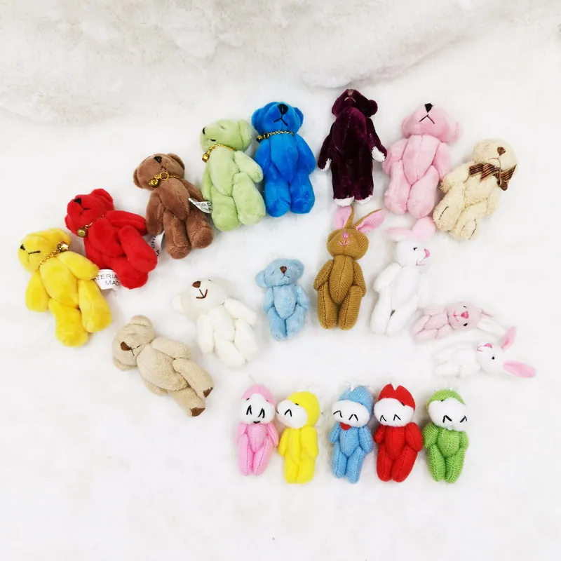 1.2 2.8inch Kawaii Bunny Плюшевые игрушки Мягкие плюшевый мишка кролик динозавр кукла