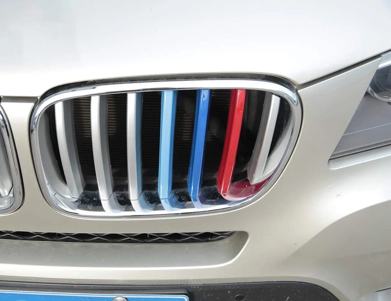 

3 шт./комплект, хромированные Блестки для BMW X3 X4 F25 F26 2011-2017