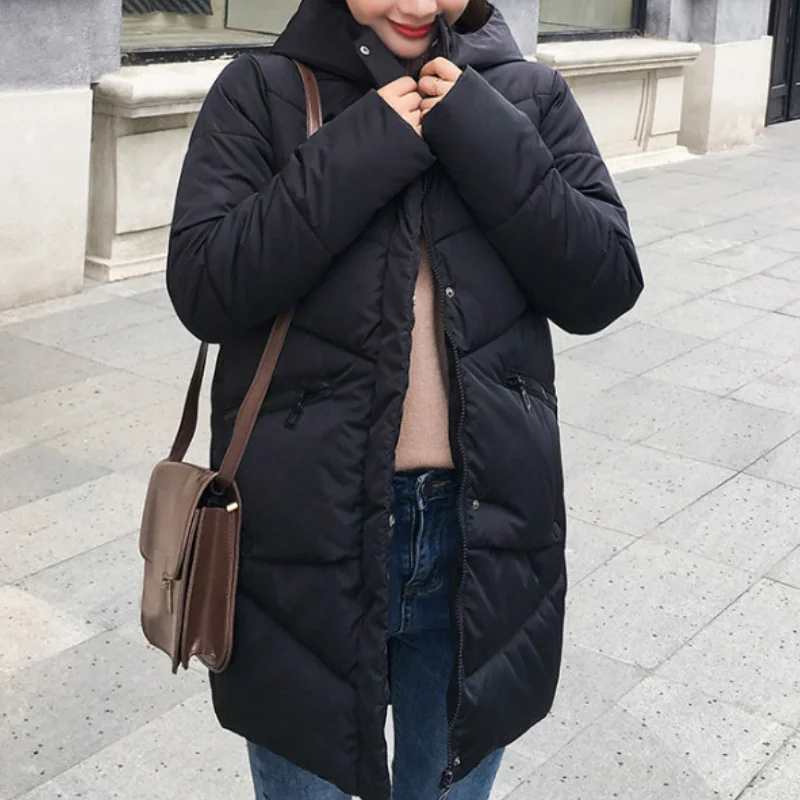 Женские пуховые парки с капюшоном зимнее теплое пальто белого оранжевого