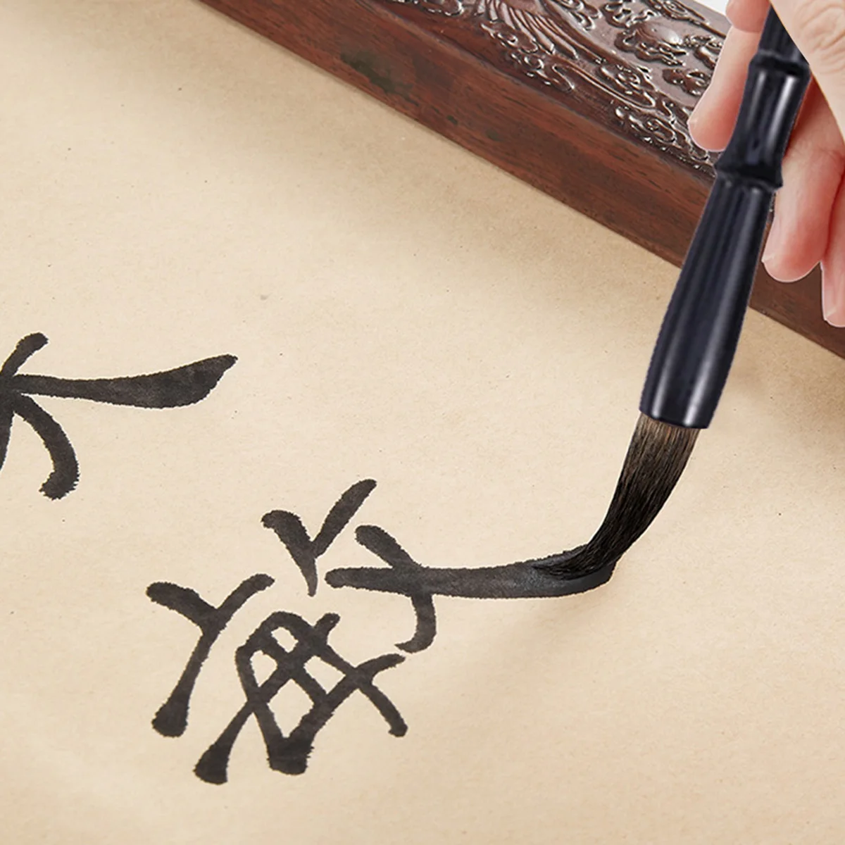 NUOLUX 3 шт. отличные волчьи волосы китайская калиграфия Kanji японский Sumi кисть для