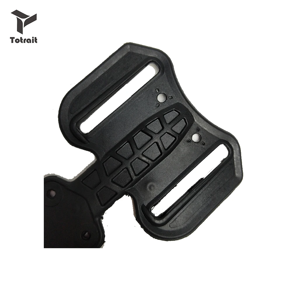 Тактическая кобура для ног с одним ремешком Черная Кобура DFA Drop Гибкий адаптер safa