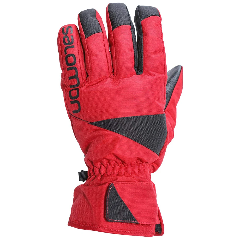 Перчатки SALOMON FORCE M Barbados красные|Лыжные перчатки| |
