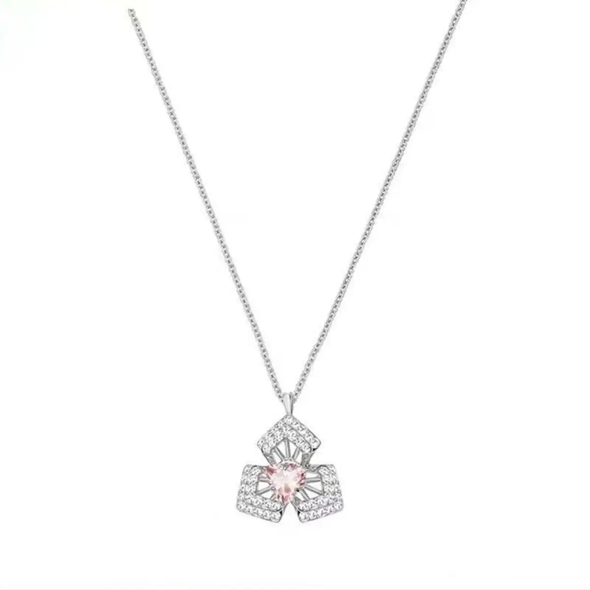 

Qsjie high quality SWA new exquisite orchid elegant girl necklace fashion jewelry free delivery