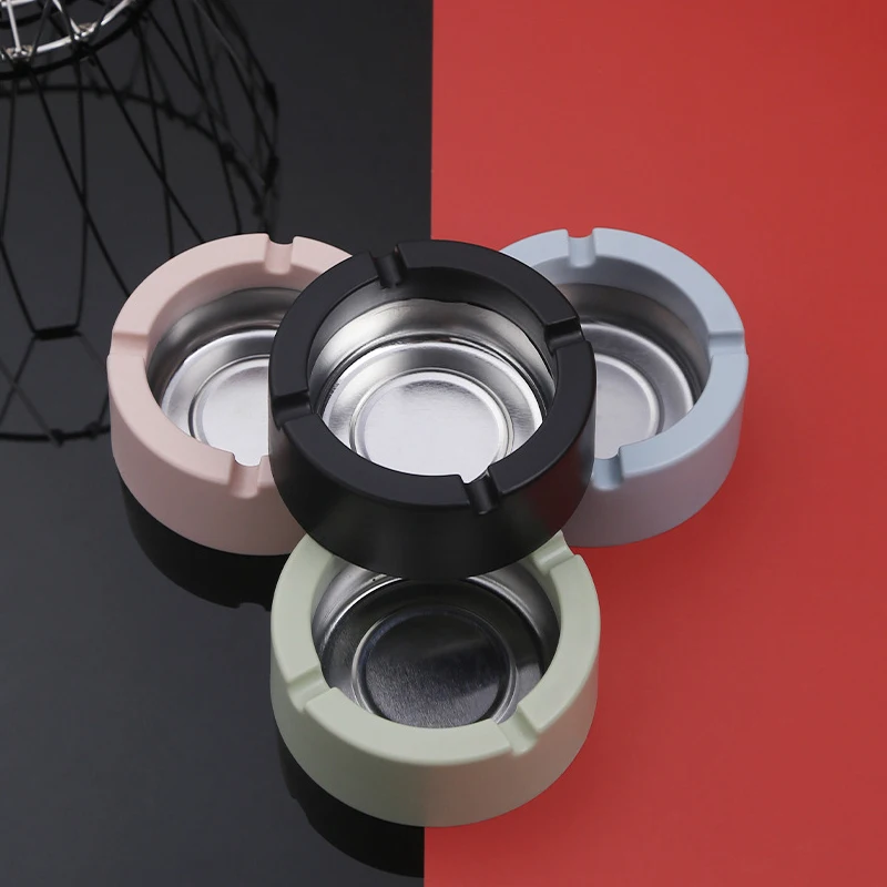 

Tinplate Ashtray Three-dimensional Geometric Ashtray Trend Personality Office Home Anti-fly Ash High Temperature Resistance