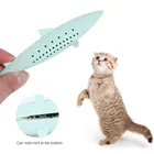 Мягкая силиконовая мята рыба кошка игрушка питомец грызунок с котом силиконовая игрушка для домашних животных милый дизайн кошка аксессуары быстрая доставка