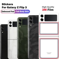 full body 3m protective film for samsung galaxy z flip 3 matte stickers skin for galaxy z flip3 5g cover edge and back