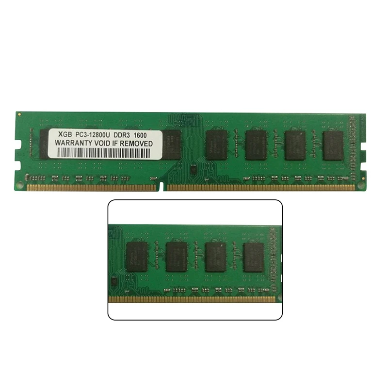 

8GB DDR3 1600MHz PC3 1.35V Low Voltage 240PIN Desktop for AMD Dedicated RAM Module Computer Memory