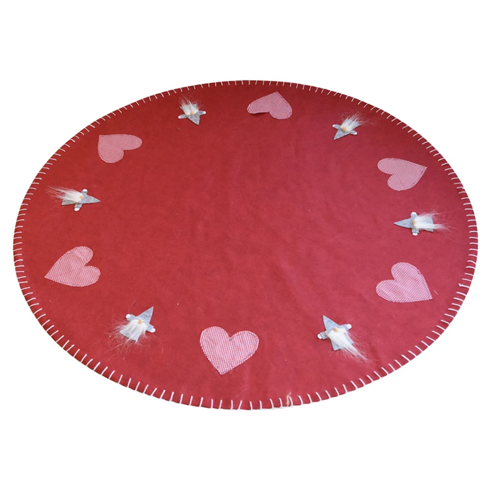 Hifuar 100 см коврик шерсть фетровый вечерние украшения дома задний фон с веселой