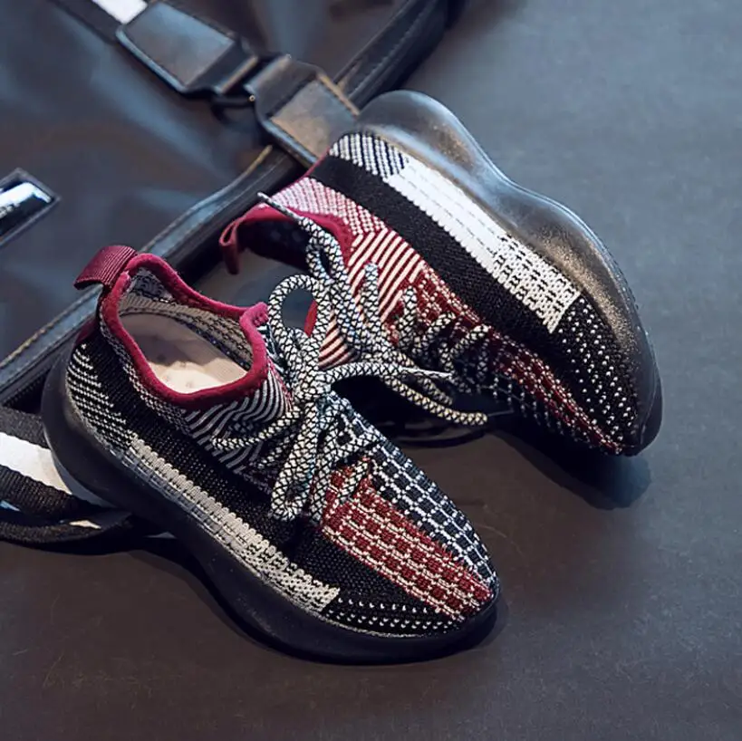 Весенне-летние детские кроссовки спортивная обувь для мальчиков и девочек