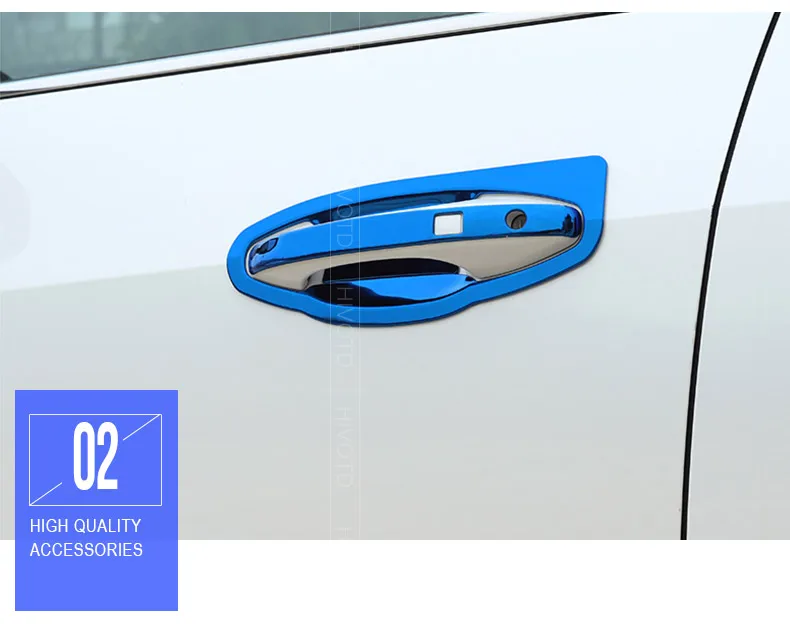 Hivotd для maval F7 хавал ф7 крышка дверных ручек+ чаши отделка ABS хромированная защита украшения внешние аксессуары для стайлинга автомобилей,автотовары аксессуары для авто