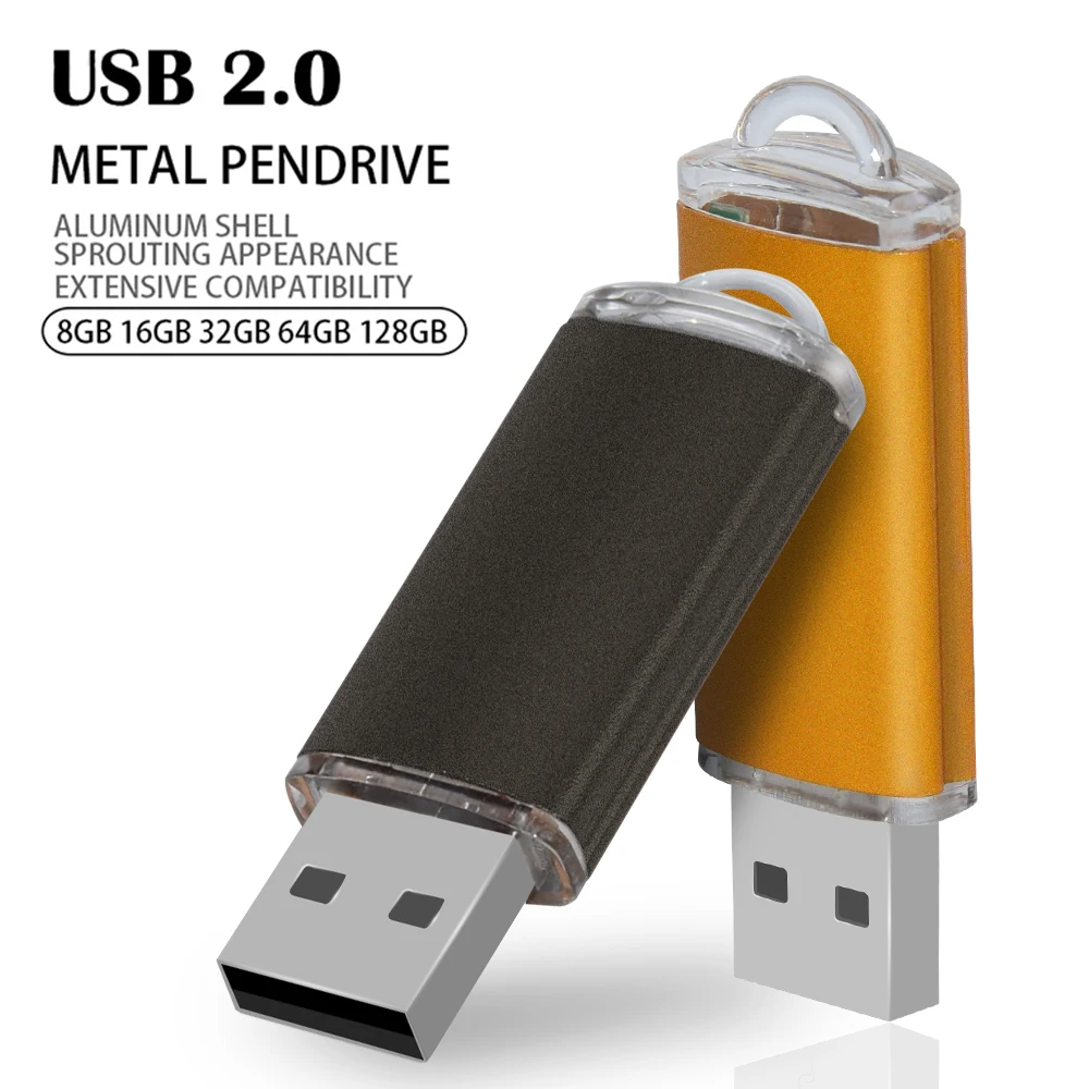 

USB Flash Drive Pen Drive 1GB 2GB 4GB 8GB 16GB USB 2.0 Pendrive Memory Stick 32GB 64GB USB Stick Gift Custom LOGO Pen Drive