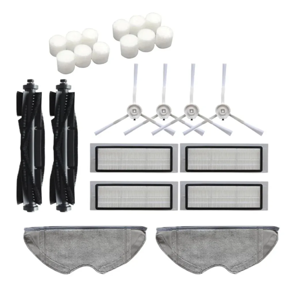 

Main Brush Filter Side Brushes Mop Cloth For Robot Vacuum Cleaner 360 S5 S7 Part Replacement Attachment