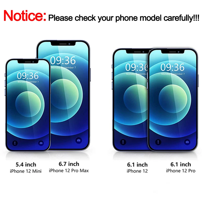 

1~10 Pcs, screen protector for iphone12 pro tempered glass film iphone 12 mini apple 12pro max camera protection iphone-12 glass