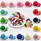 Помпон 10 мм разноцветный мягкий пушистый помпон ручной работы мини Помпон DIY для детей игрушки товары для рукоделия Материалы 300 шт.