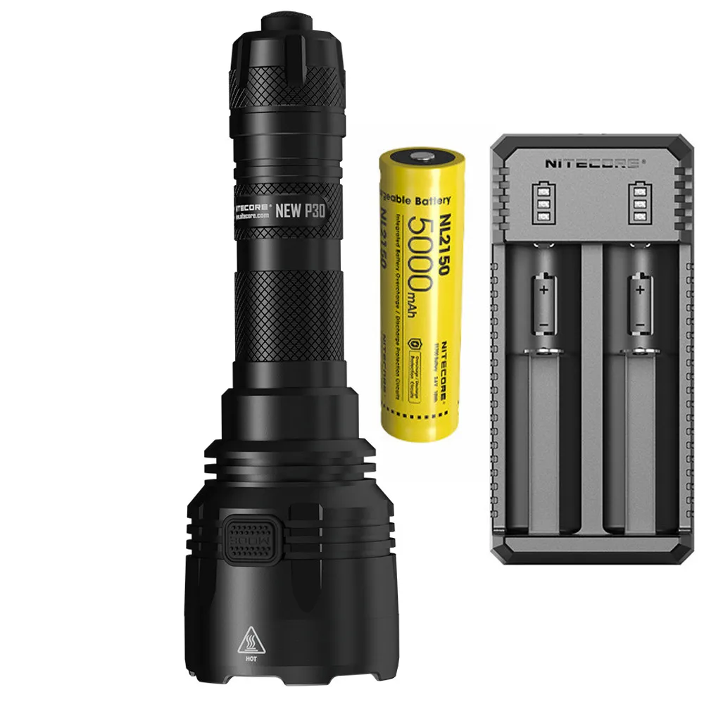 NEW P30 NL2150 UI2 NITECORE, новинка, P30, уличный светильник-вспышка, XP-L, HI V3, Макс., 1000 люмен, длинный луч, 618 м, охотничий фонарь, спортивный светильник - Испускаемый цвет: NEW P30 NL2150 UI2