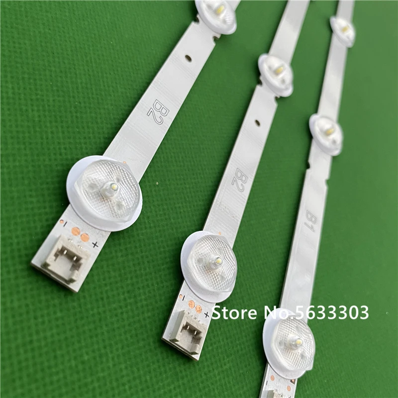 Новинка комплект подсветки для LG 6916L-1438A B1 6916L-1437A B2 32LN5400 32LN577S 1 = 3 шт. (1 7 светодиодов)