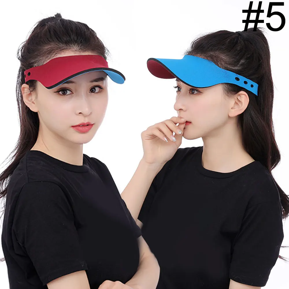 5 L. Mirror 1 шт. унисекс Регулируемый солнцезащитный козырек шапки для взрослых мужчин женщин детей УФ Защита спортивные летние пляжные кепки Новинка - Цвет: 5