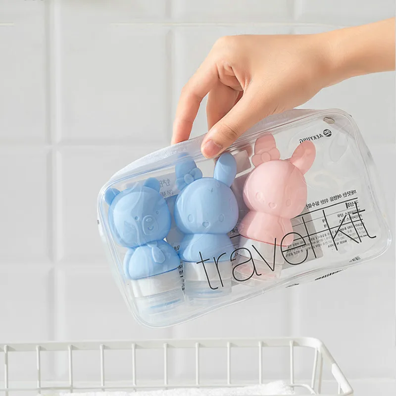 Дорожный дозатор для лосьона силиконовый мойки-стойкий гель душа шампунь