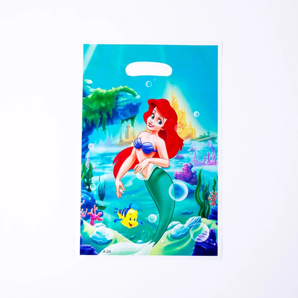 Disney Русалка Ариэль тематическая вечеринка на день рождения декоративные сумки
