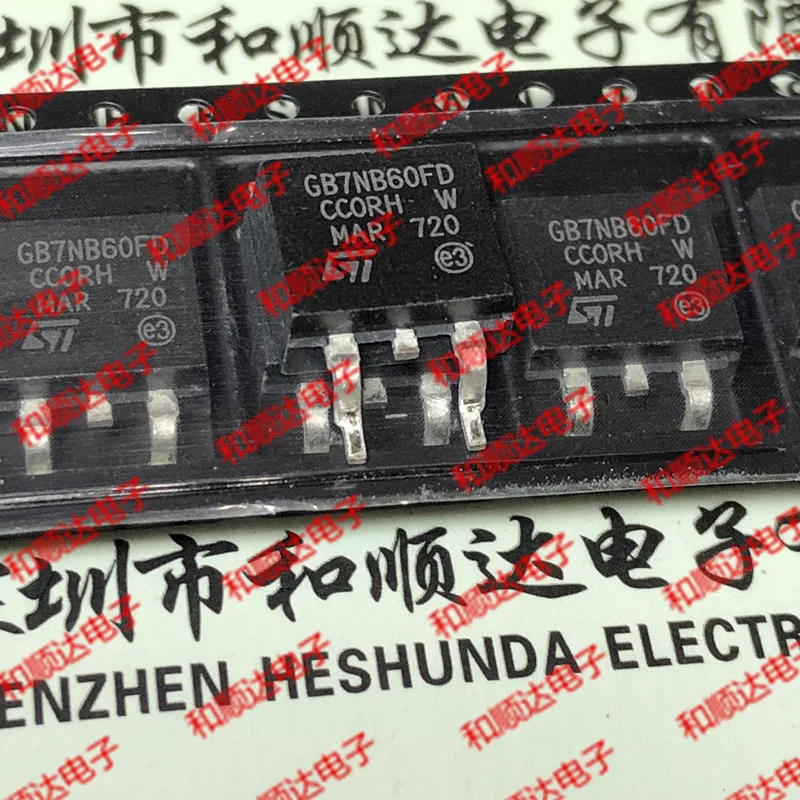 

10 шт./лот STGB7NB60FD GB7NB60FD совершенно новый spot TO-263