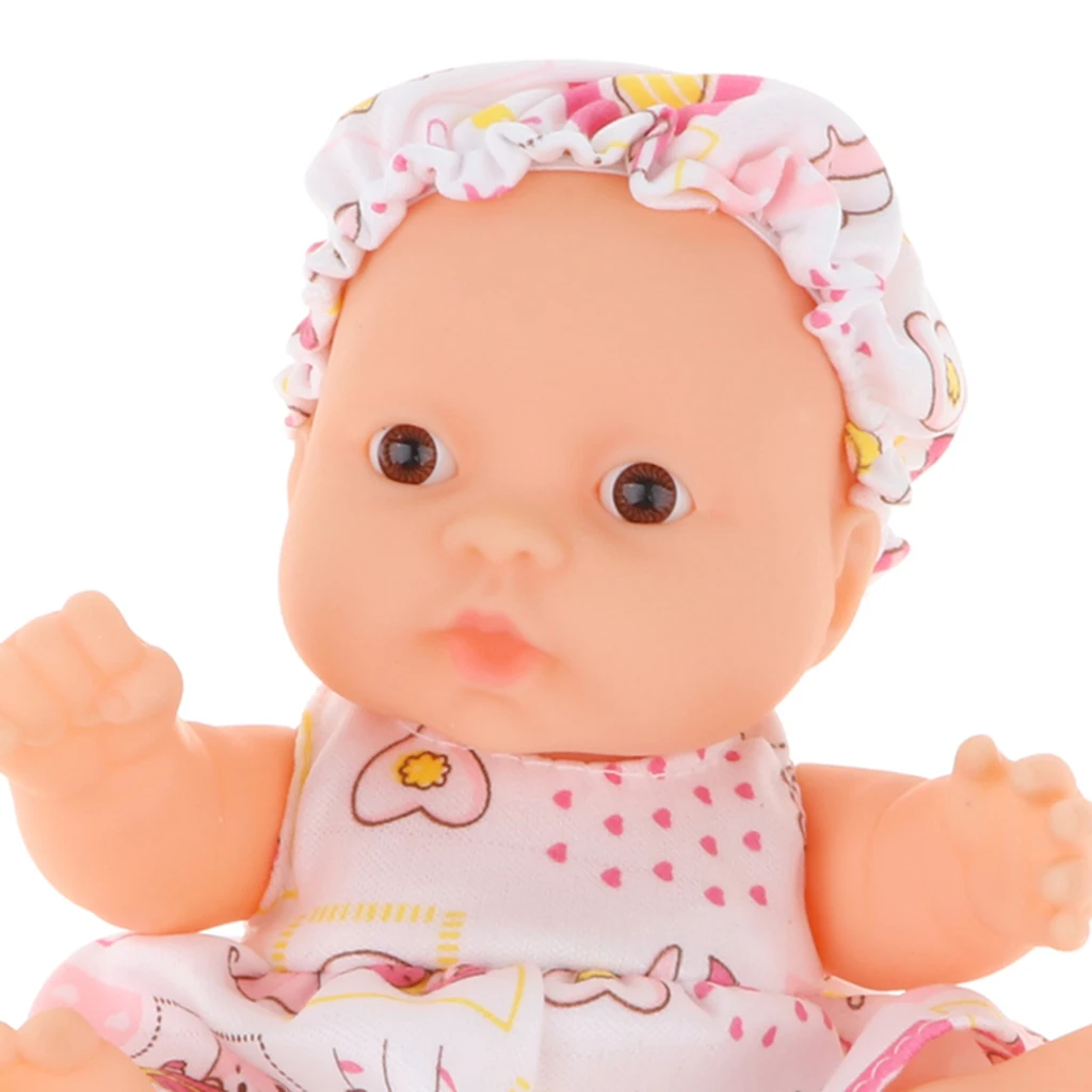 13cm Simulation Baby Doll Soft Body Play Toy Kids Toddler Educational | Игрушки и хобби