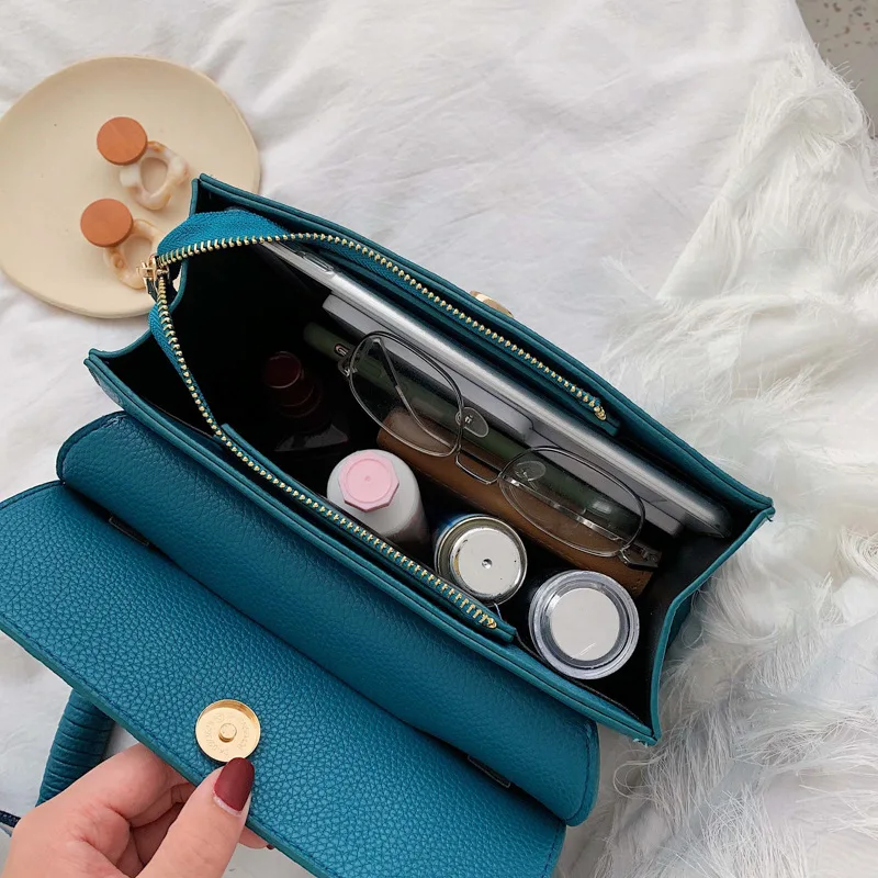 Новая модная женская сумка Высококачественная через плечо кожаная для женщин