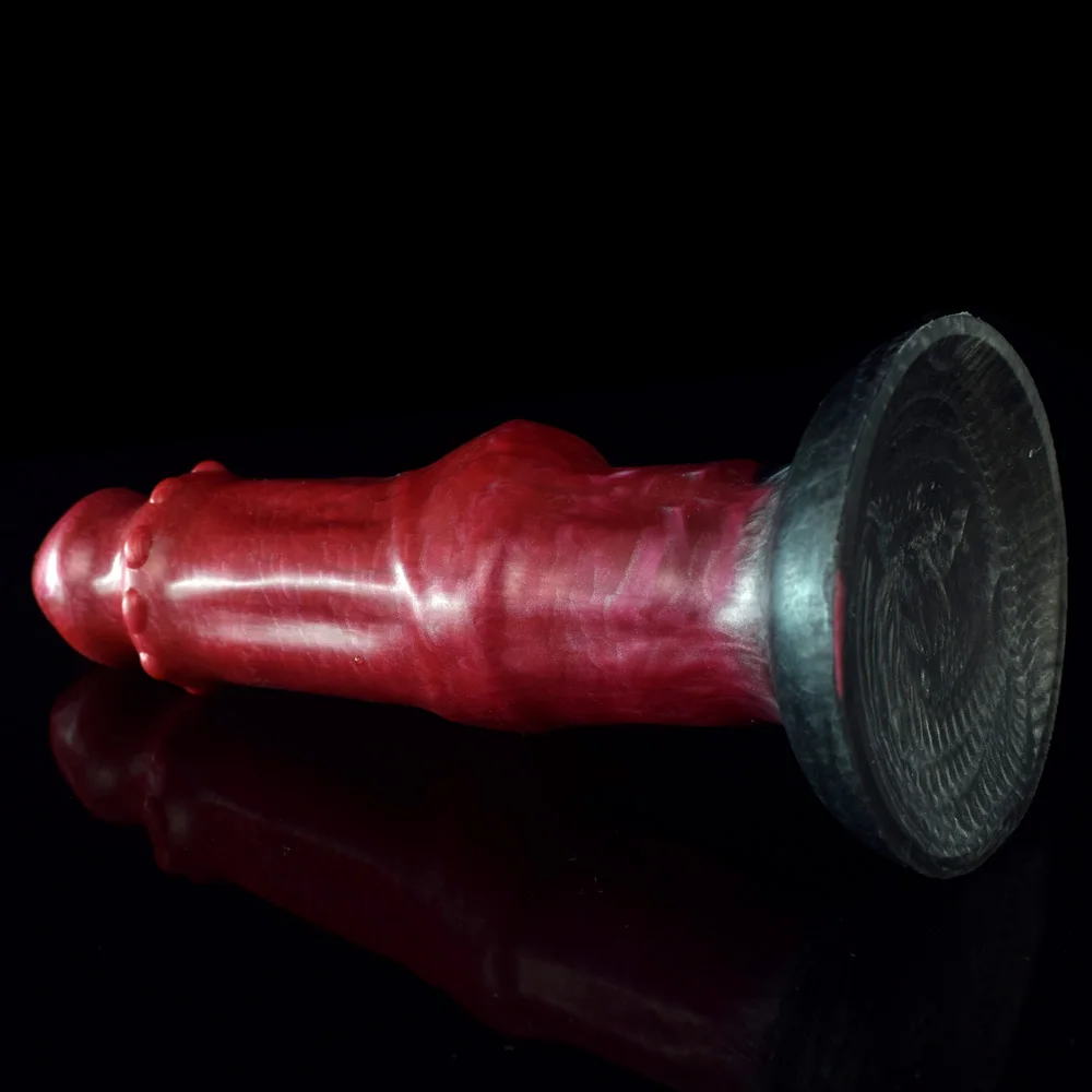 Фаак большой узел пенис силиконовый говяжий цвет фаллоимитатор для сквирта с