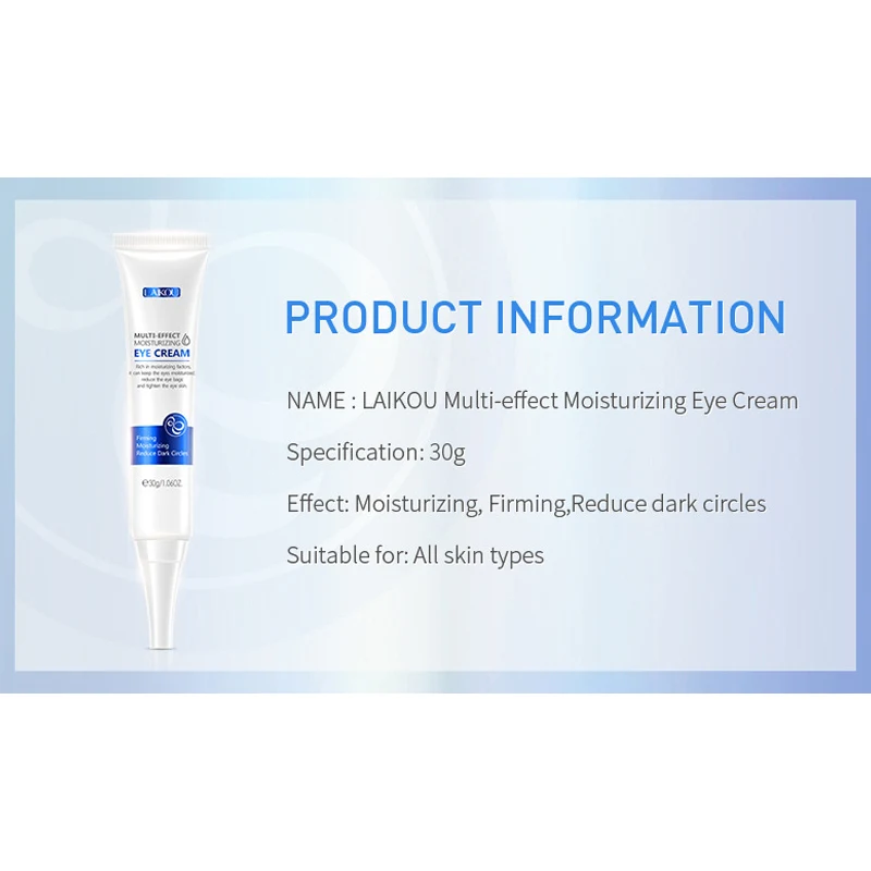 

15g Anti-Wrinkle Moisturizing Eye Cream Anti-Aging Dark Circles Remove Eye Cream Eye Care Puffiness Eye Serum TSLM2