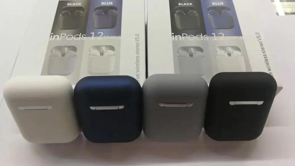 Bluetooth беспроводные наушники Inpods12 над i7 i9 i11 i12 с микрофоном tws в наушниках 5 0 Bass Earbudsh