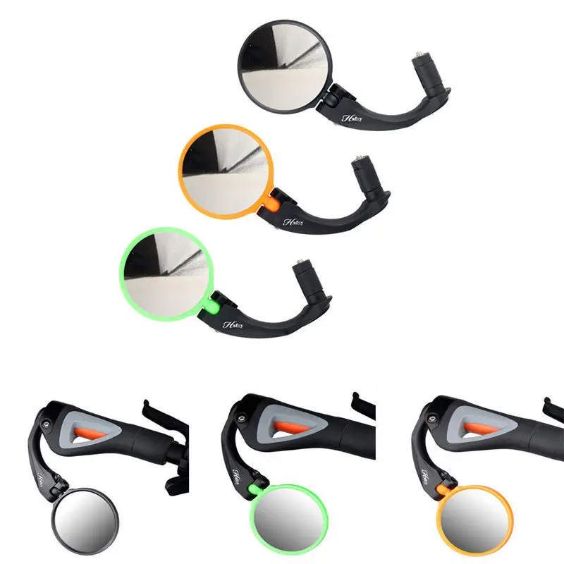 

Quality Bike Bicycle Handlebar Flexible Rear Back View Rearview Mirror Safety For Mountain Road Bike MTB Handlebar 16mm-22mm 6