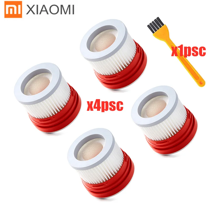 Замена HEPA фильтр роликовая щетка комплект для XIAOMI Dreame V9 портативные беспроводные Запчасти для пылесоса аксессуары - Цвет: Filter4